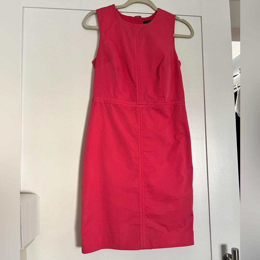 ANN TAYLOR A-line Pink Sleeveless Dress
